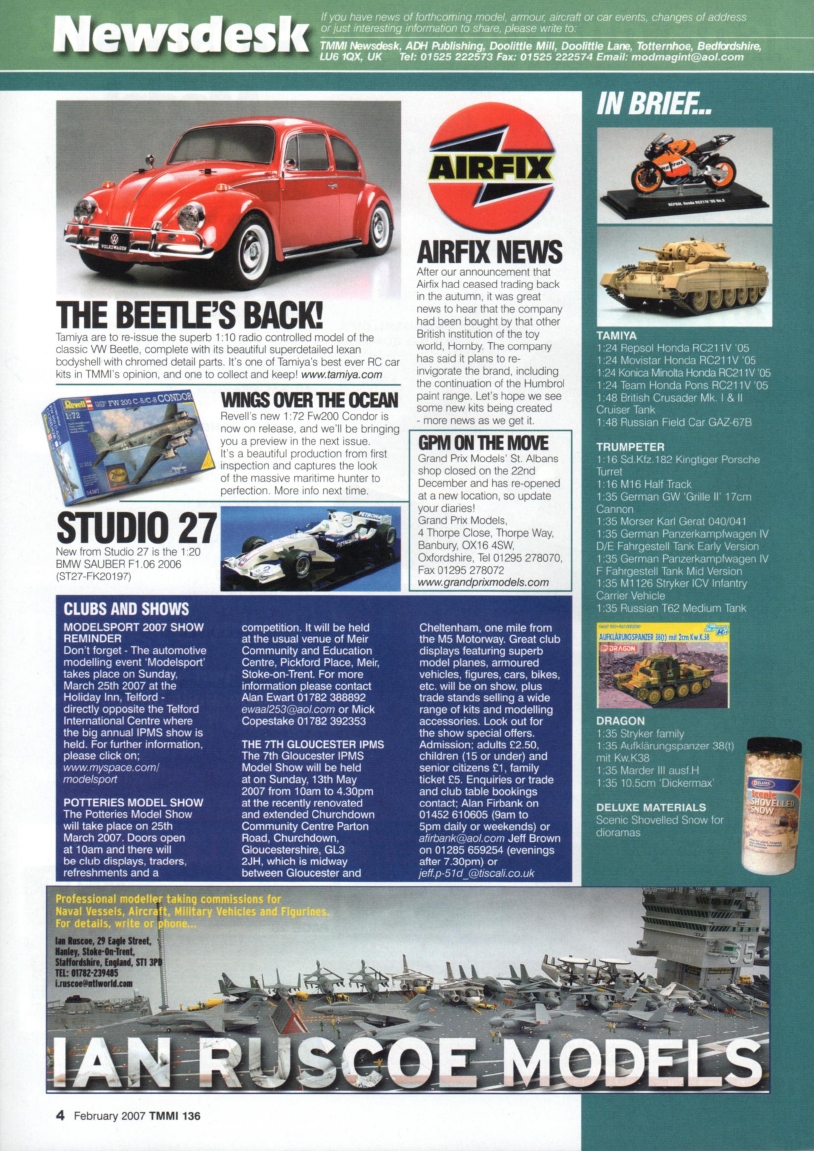 Tamiya Model Magazine 136 (2007-02)
